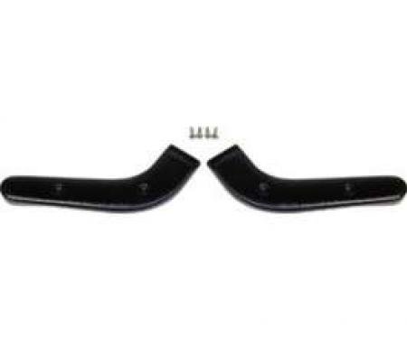 Bench Seat Hinge Covers - Black