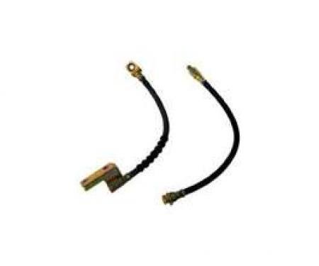 Brake Hose - Front - Drum Brakes - Left Or Right - 13-1/2 Long