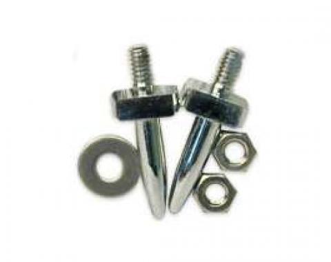 Convertible Top Guide Pins - Chrome