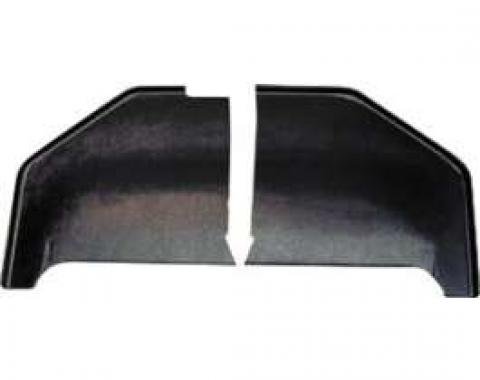 Kick Panels - Black Injection Molded ABS Plastic