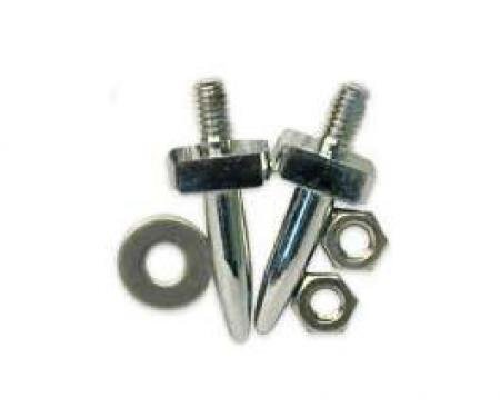 Convertible Top Guide Pins - Chrome