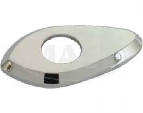 Front Window Crank Escutcheon, XL, Galaxie, 1964