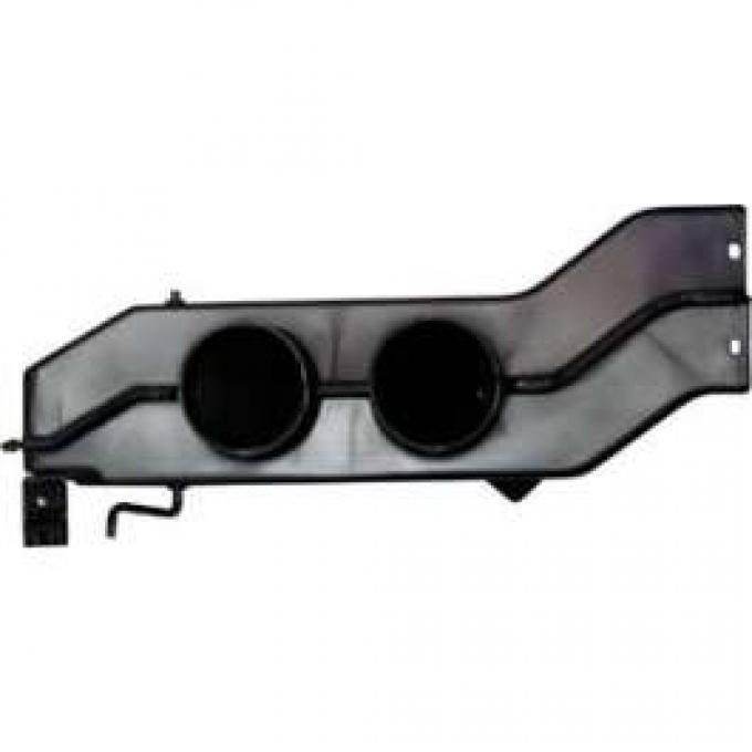 Heater Plenum Chamber - Molded Black Plastic