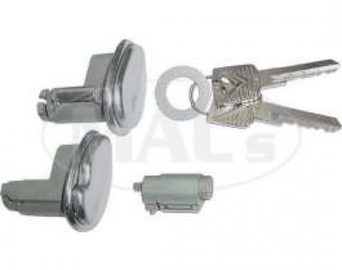 Door Lock And Ignition Cylinder Set - With Keys