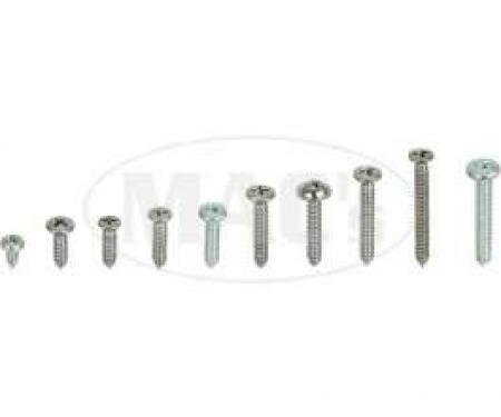 Interior Screw Kit, 4 Door, Galaxie, 1962