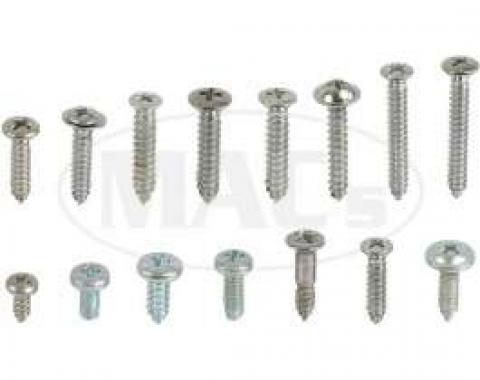 Interior Screw Kit, 4 Door, Fairlane, 1962-1963