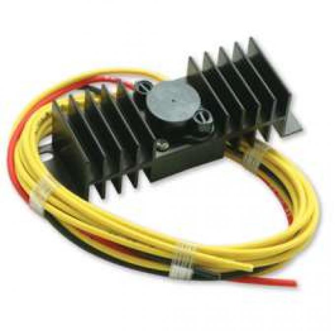 Voltage Reducer, W/ Wiring, Fairlane, Galaxie, Falcon, Ranchero, Torino, Meteor, Comet, Montego, Full Size Mercury, 1957-1979