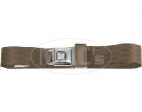 Seatbelt Solutions Universal Lap Belt, 60" with Starburst Push Button 1203603008 | Medium Beige