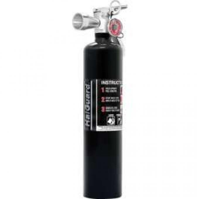 Fire Extinguisher, H3R Halguard, Black, 2.5 Lb.