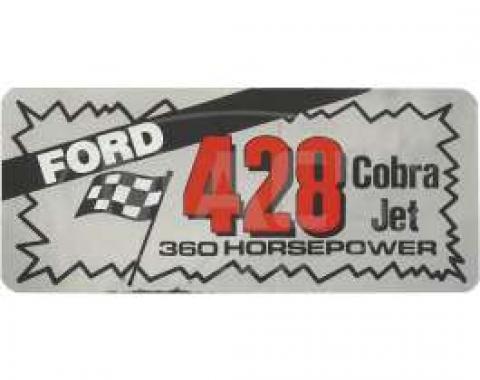 Ford 428-360 Horsepower Valve Cover Decal