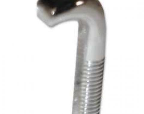 Convertible Top Latch Hold Down J Hooks - Chrome