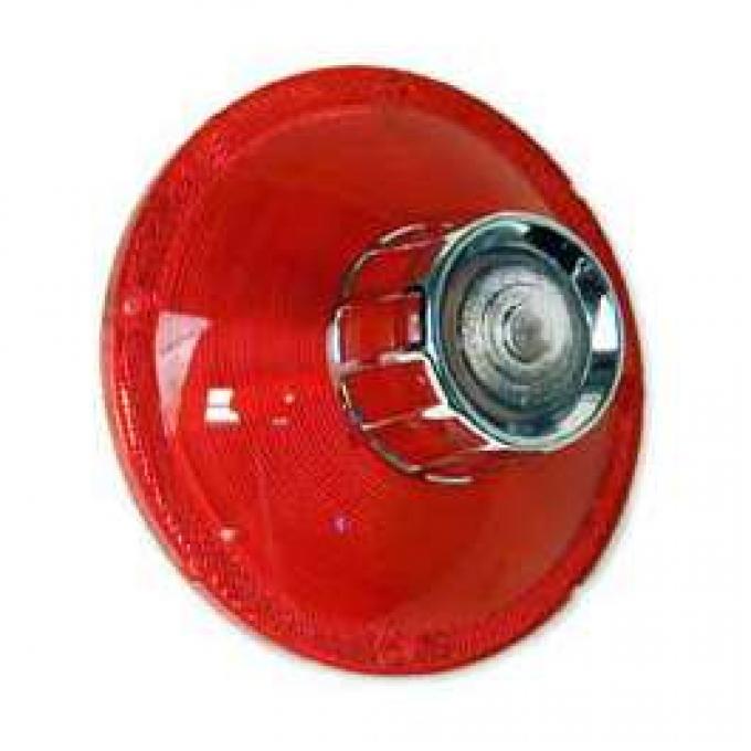 Tail Light Lens - With Backup Lens - Bright Accent On Lens - FoMoCo Logo