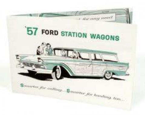 Ford Station Wagon Color Sales Brochure