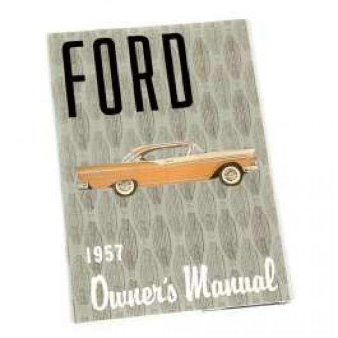 Ford Owner's Manual - 40 Pages With Illustrations