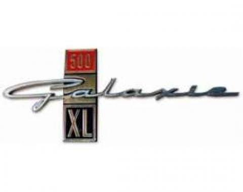 Fender Emblem, 500 XL, Left, Galaxie, 1963