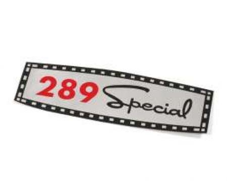 Decal - Valve Cover - 289 Special