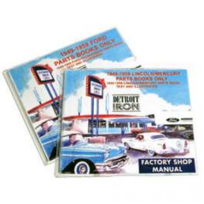Shop Manual & Parts Manual On CD-Rom, Mercury, 1961-1963