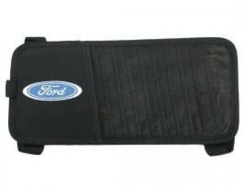 Ford CD Organizier,Visor Mount,With Ford Blue Oval Logo