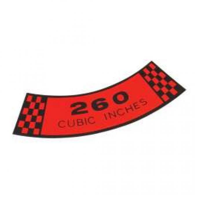 Air Cleaner Decal - 260