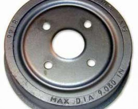 Brake Drum, Rear, 11 1/32 X 2 1/4 Inches, Montego, Ranchero, Torino, 1969-1975