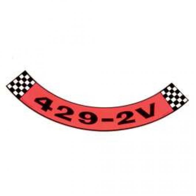 Air Cleaner Decal - 429-2V
