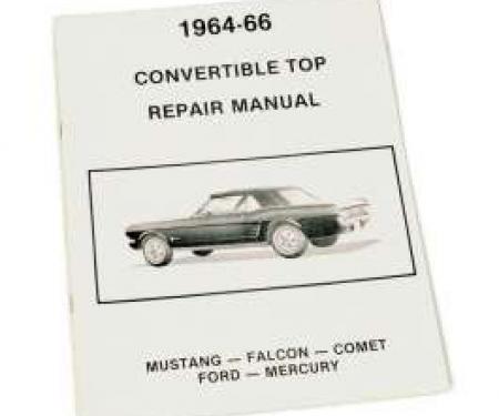 Ford Convertible Top Repair Adjustment Manual - 8 Pages