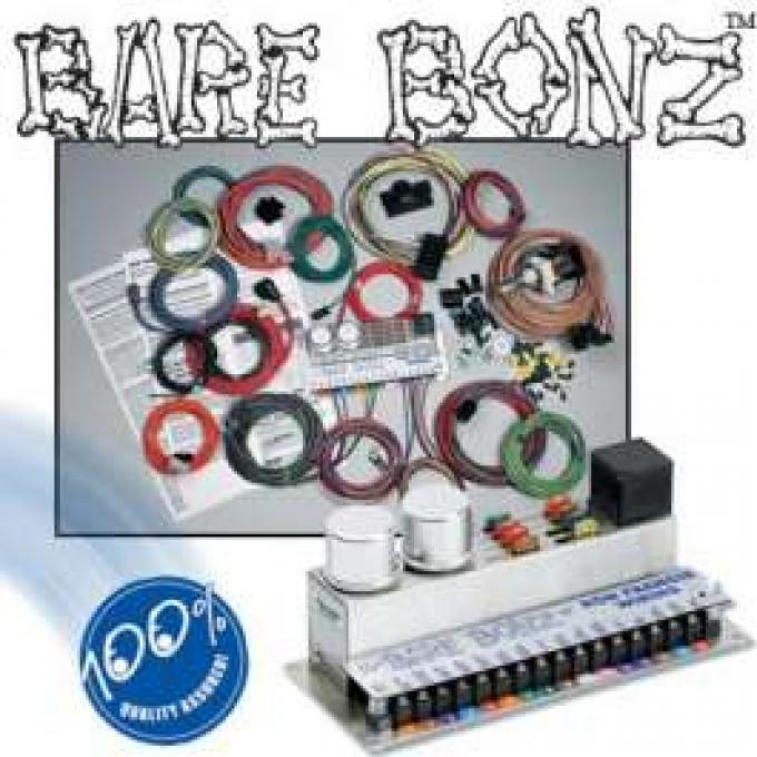 Wiring Kit, Complete, 8 Fuse, Fairlane, Galaxie, Falcon, Ranchero, Torino, Meteor, Montego, Full Size Mercury, 1955-1979