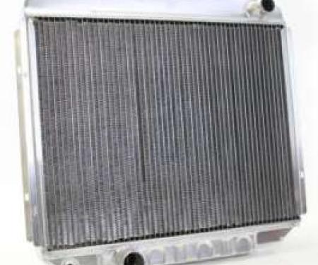 1965-66 FULL SIZE FORD GRIFFIN ALUMINUM RADIATOR, V8 WITH MANUAL TRANSMISSION