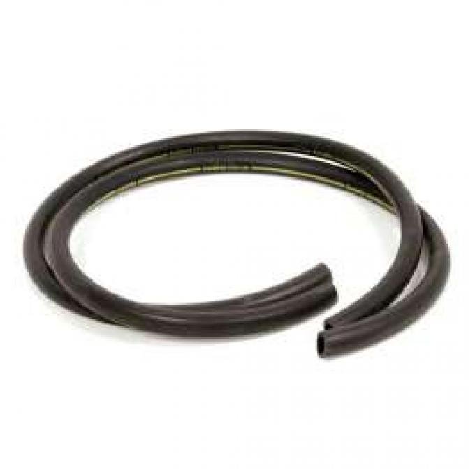 Heater Hose Set - Exact Reproduction - 2 Pieces - Yellow Stripe - For Cars Without Air Conditioning - From 2-1-1970