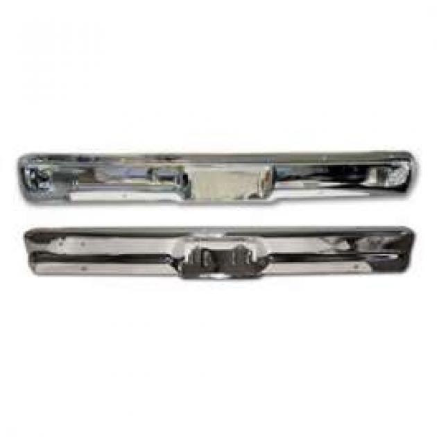 Exterior Front & Rear Bumpers Replacement Front Bumper Blue Oval Classics