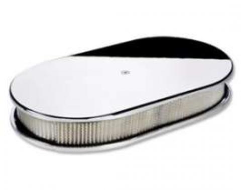 Oval Plain Air Cleaner (2x4)