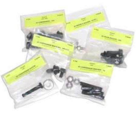 Air Conditioning Underhood Bolt Kit, 390, 428, Ford & Mercury, 1967