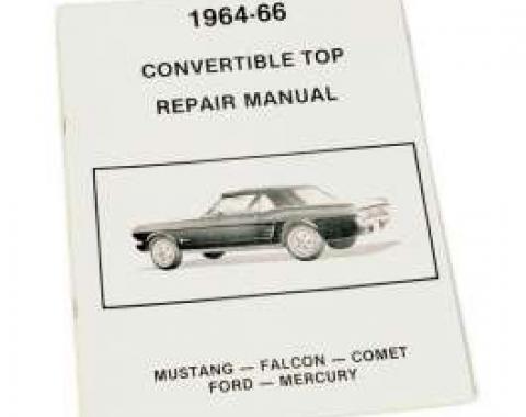 Ford Convertible Top Repair Adjustment Manual - 8 Pages