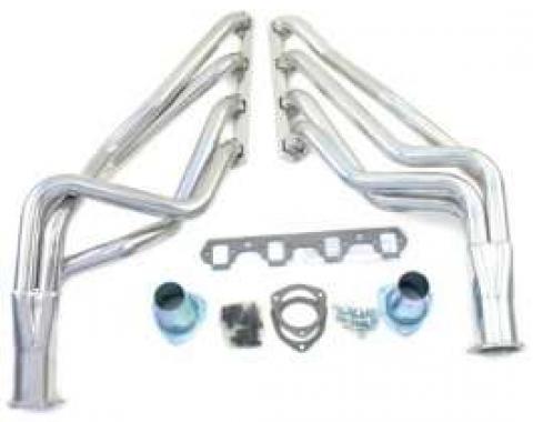 Exhaust Headers - Coated - 1-5/8 Pipes - 3 Collectors - 260 Or 289 Or 302 Or 351W V8