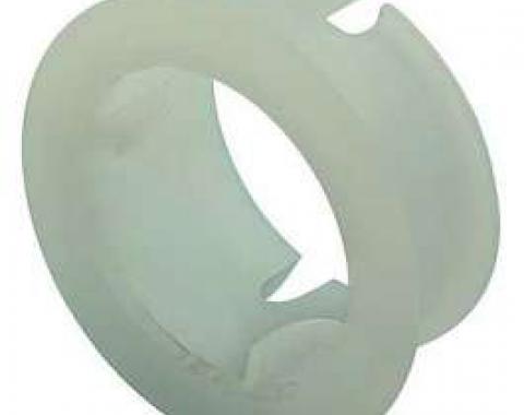 Door Lock Button Grommet - White Plastic