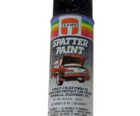 Spatter Paint, Black