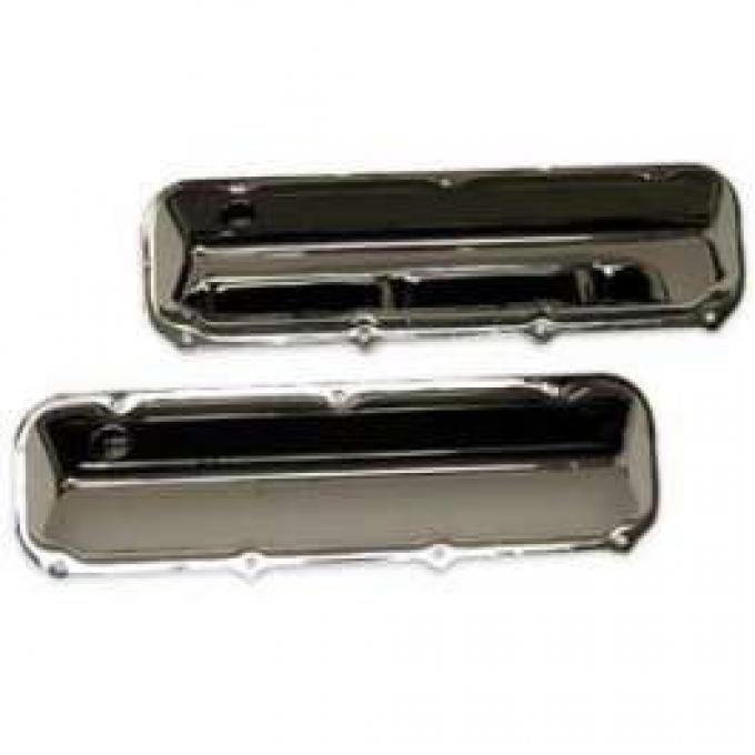 Chrome Baffled Valve Covers, 429/460