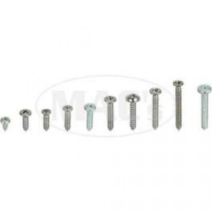 Interior Screw Kit, 4 Door, Galaxie, 1962