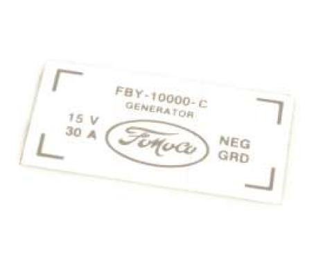 Generator Decal