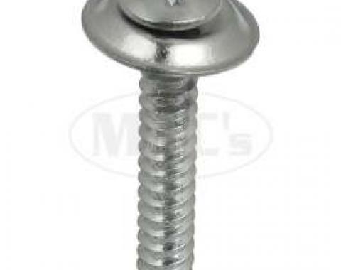 Upholstery Screws, Chrome #10 X 1 1/4 Pack Of 6