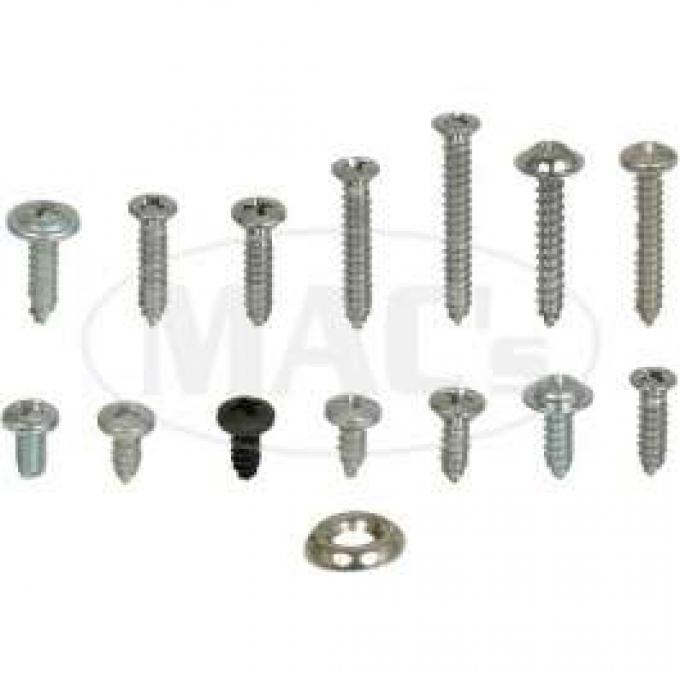 Interior Screw Kit, 2 Door Hardtop, Falcon, 1964