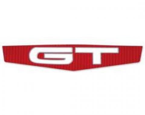 Trunk Ornament Emblem - GT - Peel and Stick Type