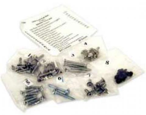 Interior Screw Kit, 4 Door, Galaxie, 1961