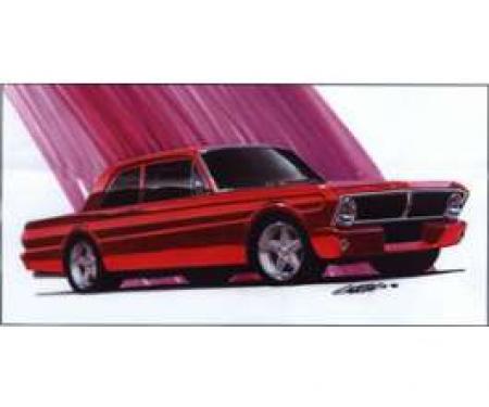 Limited Edition Print, Restomod Falcon, 1965