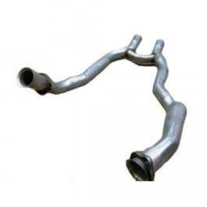 Ford 429 N Code, Exhaust H-Pipe, Aluminized, 1970-1971