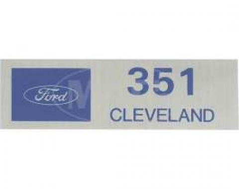Ford 351 Cleveland Decal, 1957-1979