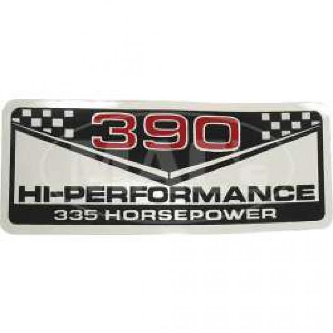 Valve Cover Decal, 390 High Performance