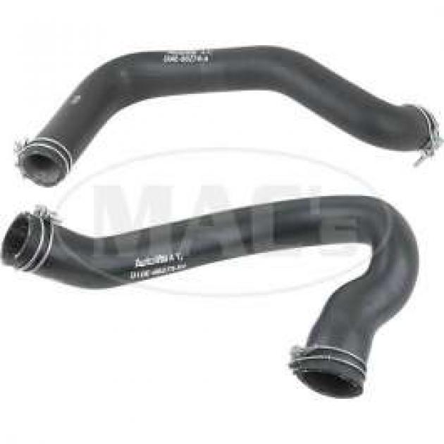 Radiator Hose Set With Script - 302 and 351W V8 | Blue Oval Classics