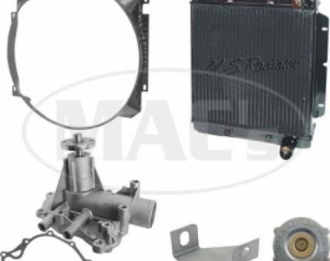 63/65 Falcon/Ranchero Cooling Kit (2 Row 260/289) Xtra