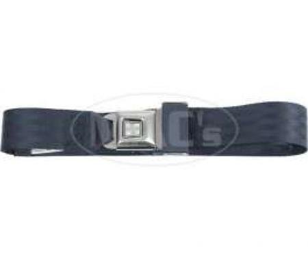 Seatbelt Solutions Universal Lap Belt, 60" with Starburst Push Button 1203604004 | Dark Blue